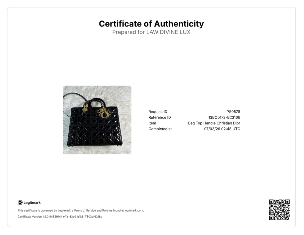 Christian Dior Medium Lady Dior Bag B23166