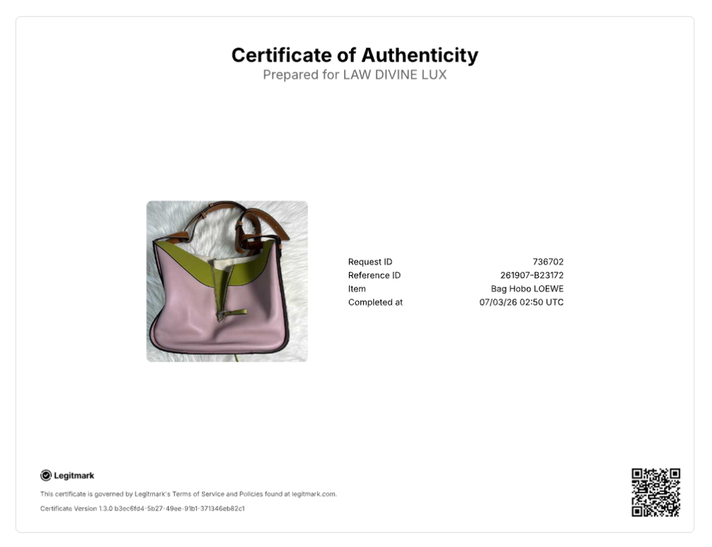 Loewe Hammock Small Tricolor Bag B23172