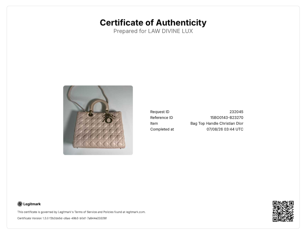 Large Lady Dior Bag B23270