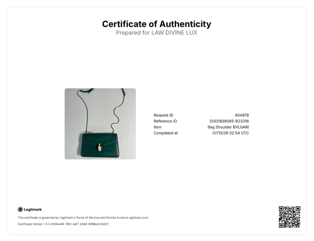 Bvlgari Serpenti Forever Shoulder Bag B23318