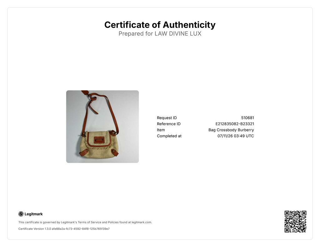 Burberry Straw shouder bag twins B23321