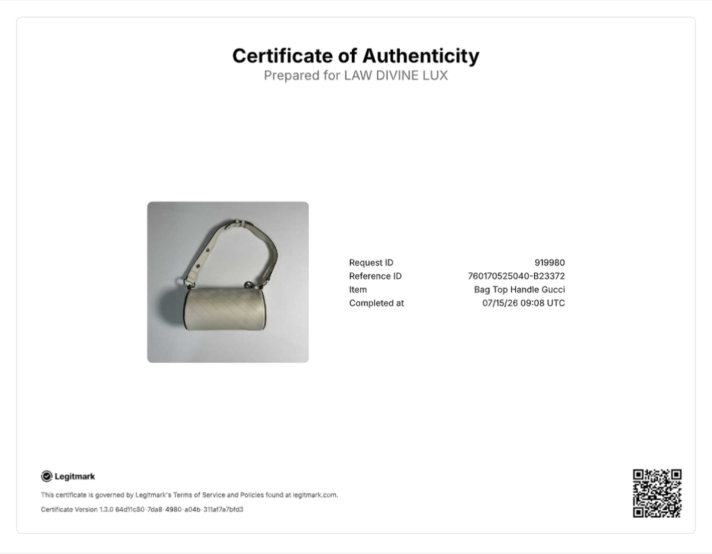 Gucci Calfskin Diagonal Stitched Mini Blondie Barrel Shoulder Bag B23372
