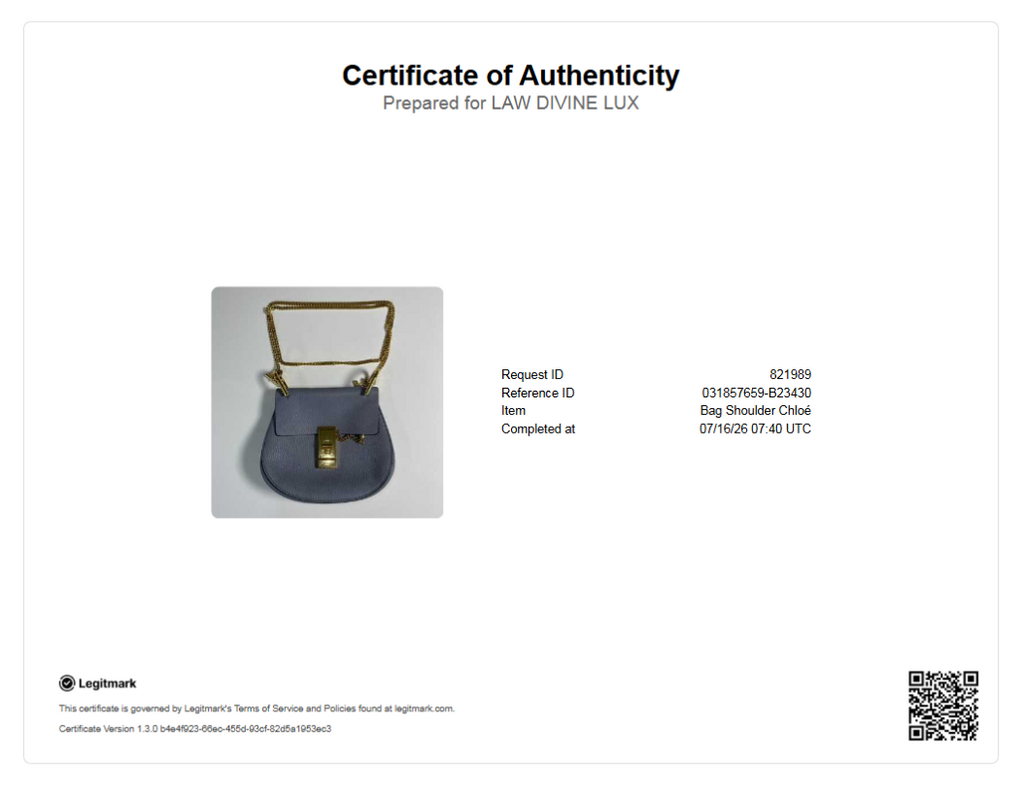 Chloé Grained Lambskin Mini Drew Shoulder Bag B23430