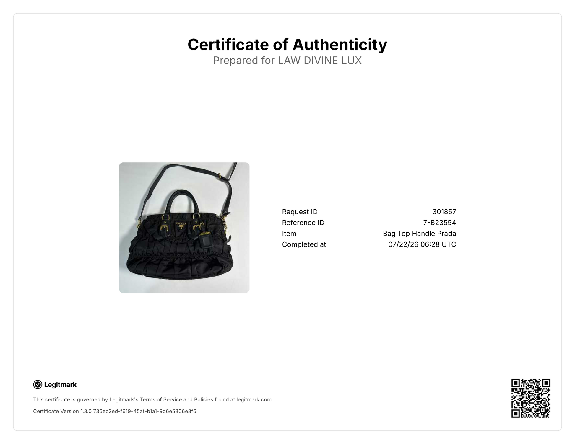 Prada Tessuto Gaufre Shopping Tote Bag twins B23554