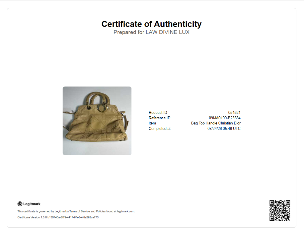 Christian Dior Cannage Granville Leather Tote Bag B23584