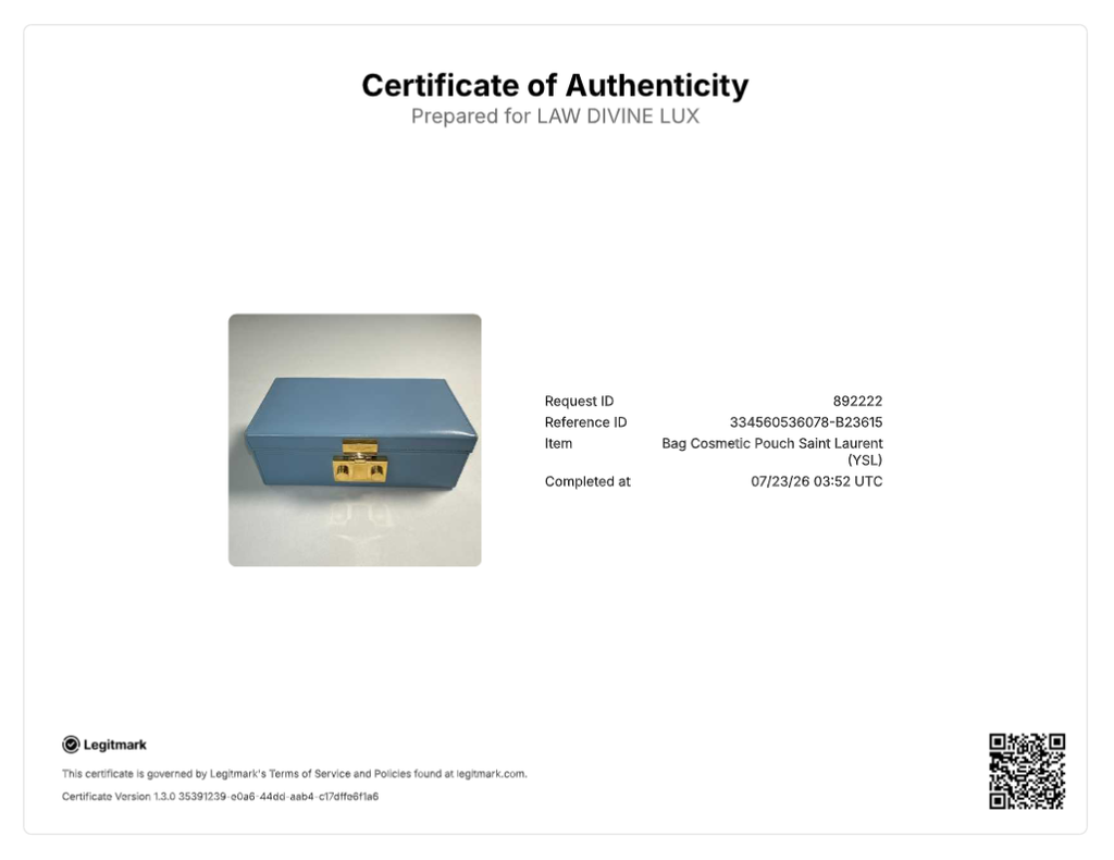 Saint Laurent Micro Mellettes Leather Box Clutch B23615