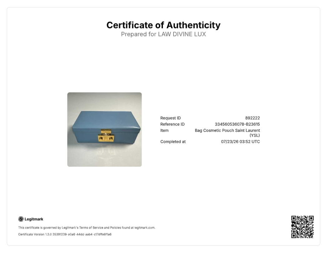 Saint Laurent Micro Mellettes Leather Box Clutch B23615