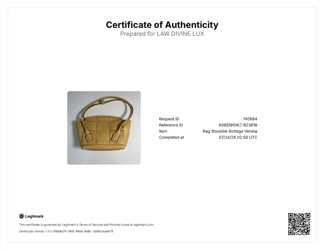 French Calfskin Intrecciato Small B23618