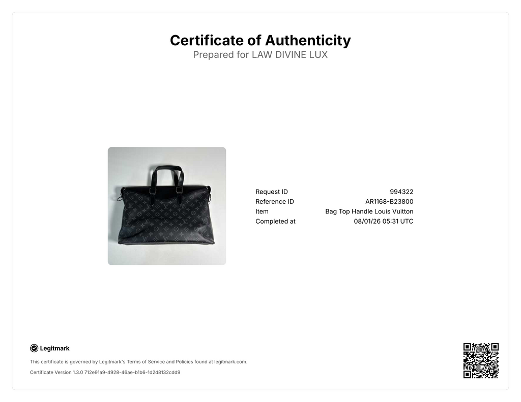Louis Vuitton Briefcase Explorer Monogram Eclipse twins B23800