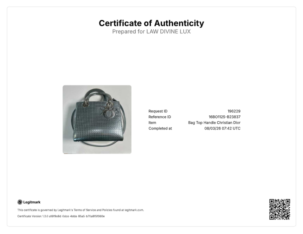 Christian Dior Cannage Lady Dior B23837
