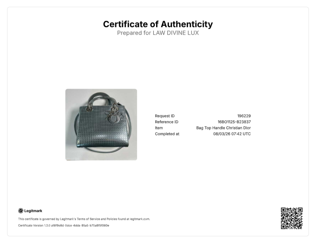 Christian Dior Cannage Lady Dior B23837