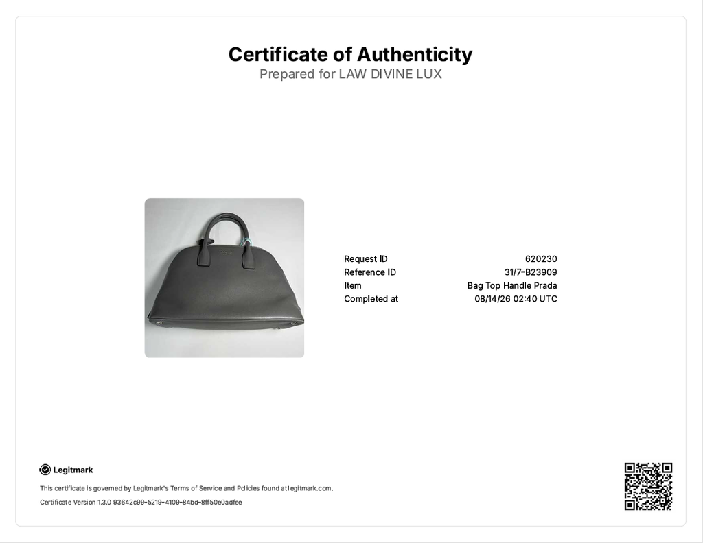 Promenade Bag Saffiano Leather Large B23909