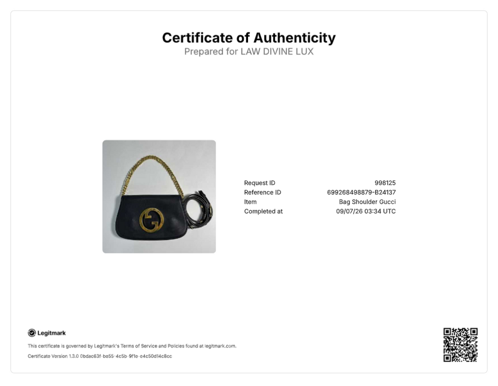 Gucci Leather Blondie B24137