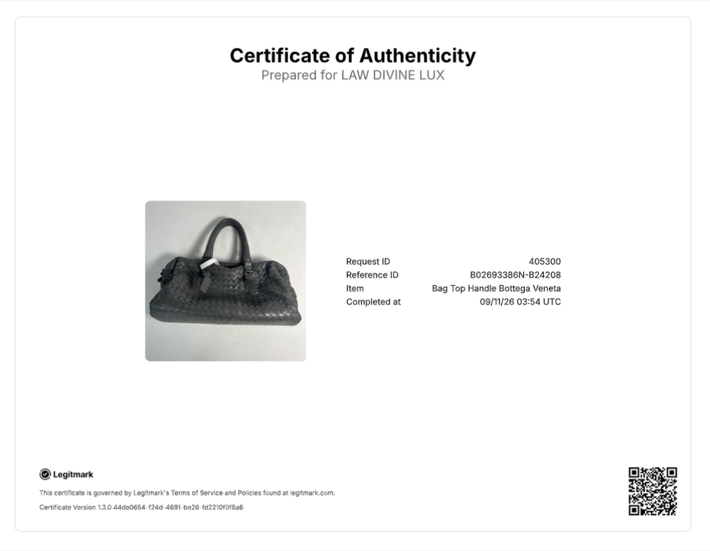 Bottega Veneta Grey Intrecciato Leather Boston Zip Bag B24208