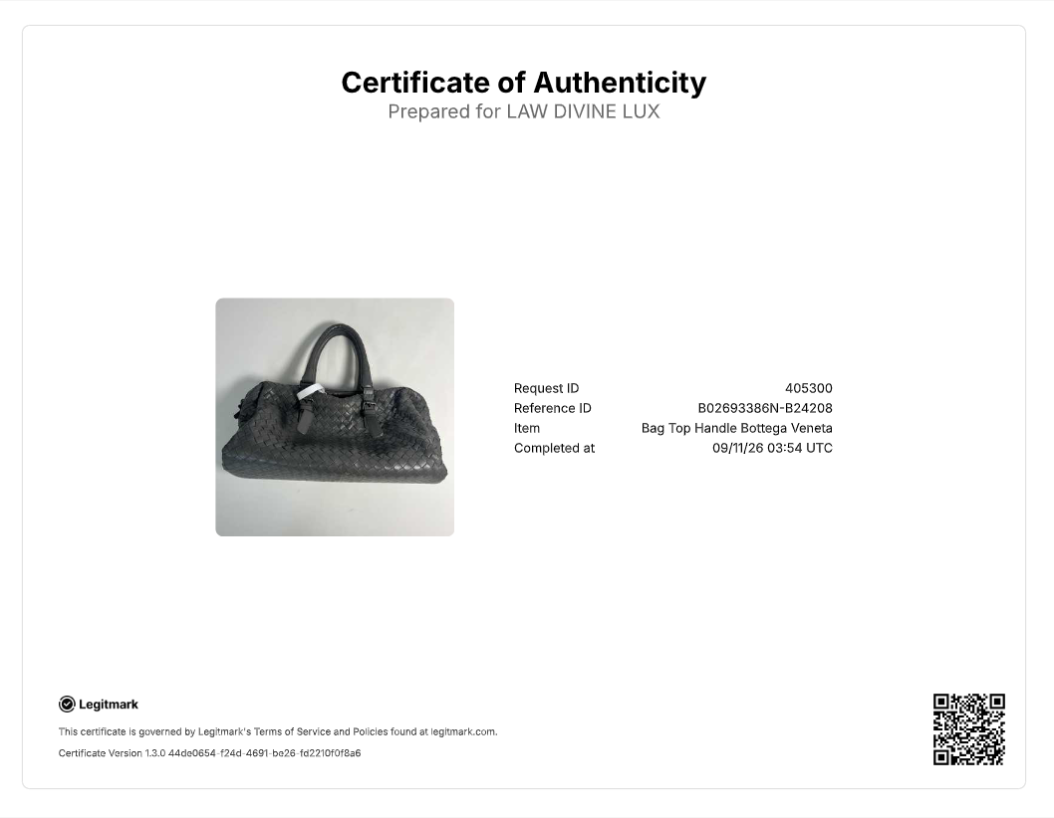 Bottega Veneta Grey Intrecciato Leather Boston Zip Bag B24208