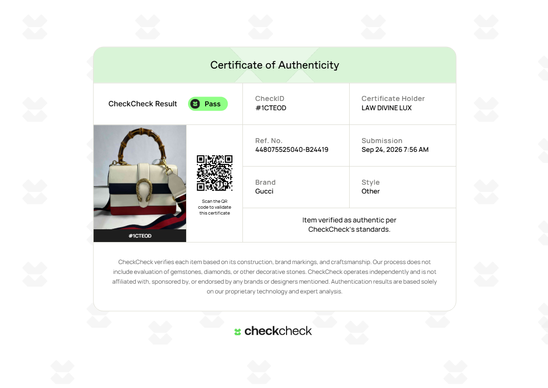 Gucci Dionysus Bamboo Top Handle Bag B24419