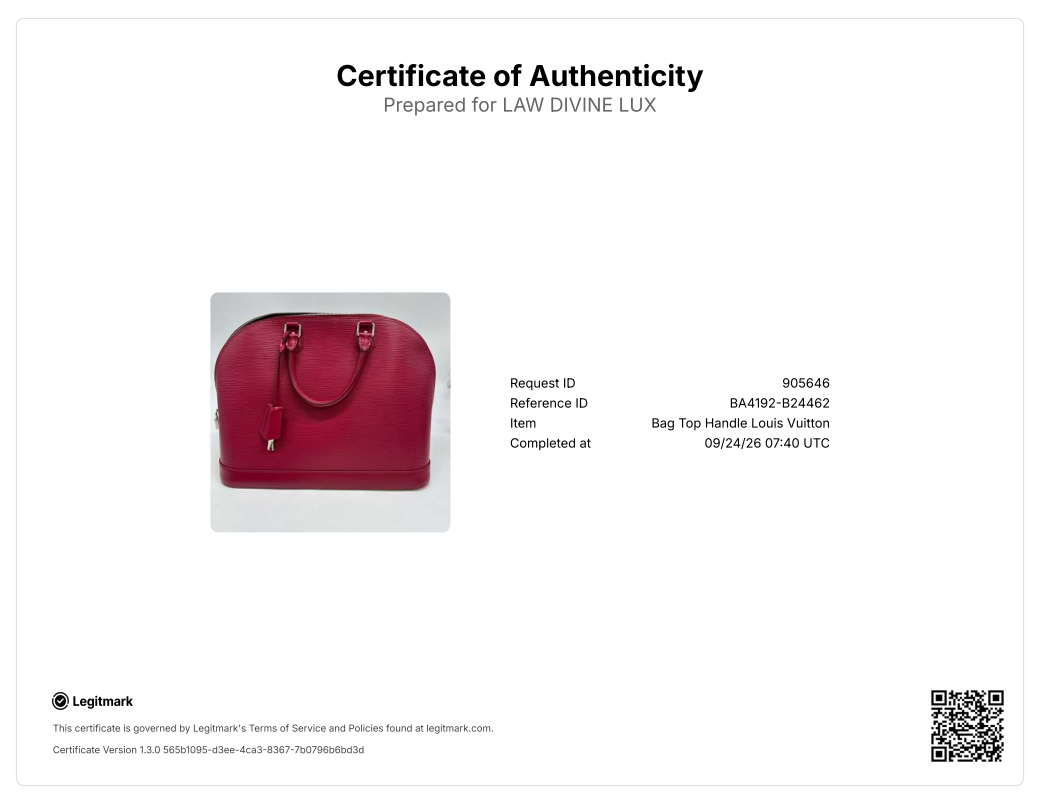 Louis Vuitton Epi Leather Alma GM B24462