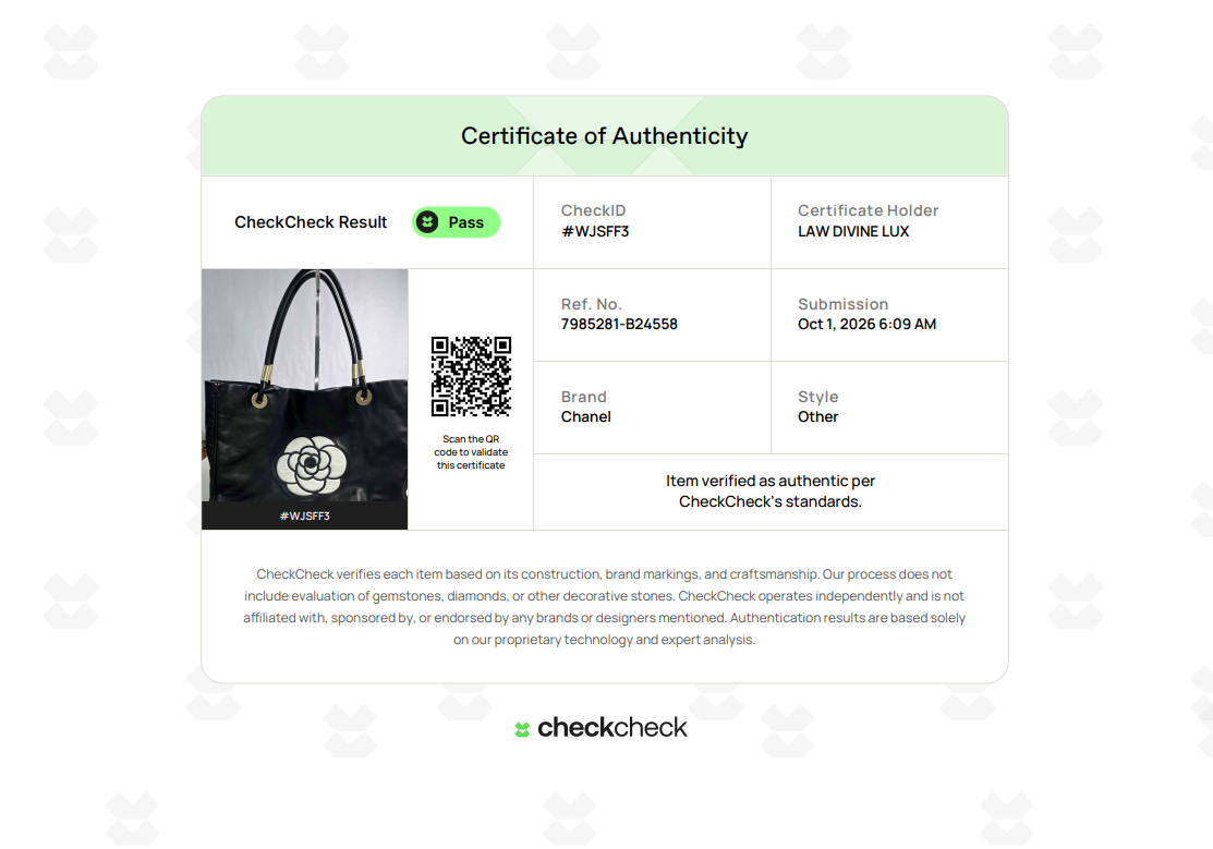 Chanel Lambskin Camellia Tote Black B24558