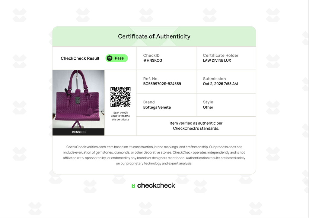 Nappa Intrecciato Small Roma Tote B24559