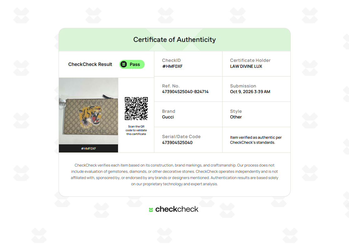 Gucci GG Supreme Portfolio B24714
