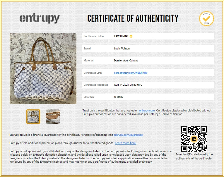 Neverfull NM Tote Damier MM