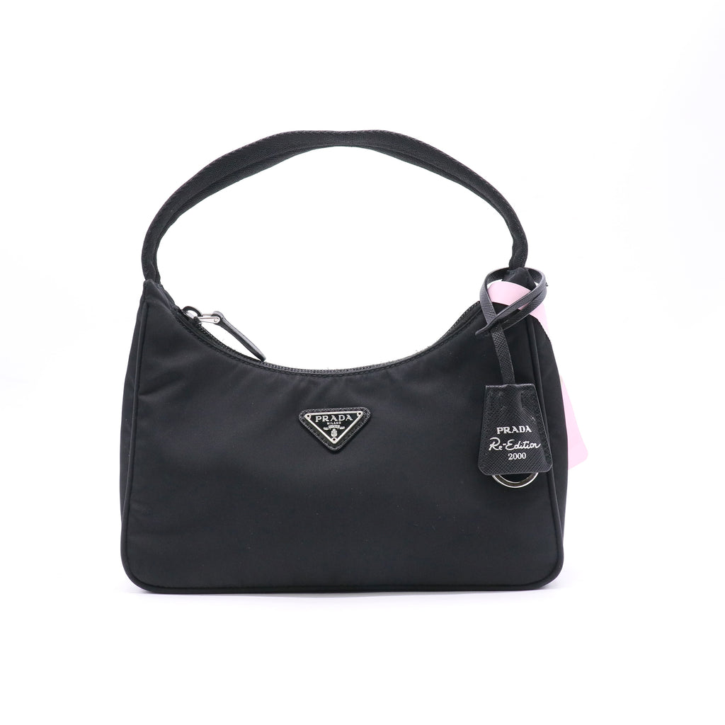 Re-Edition 2005 Re-Nylon and Saffiano mini bag Twins LDJ5832