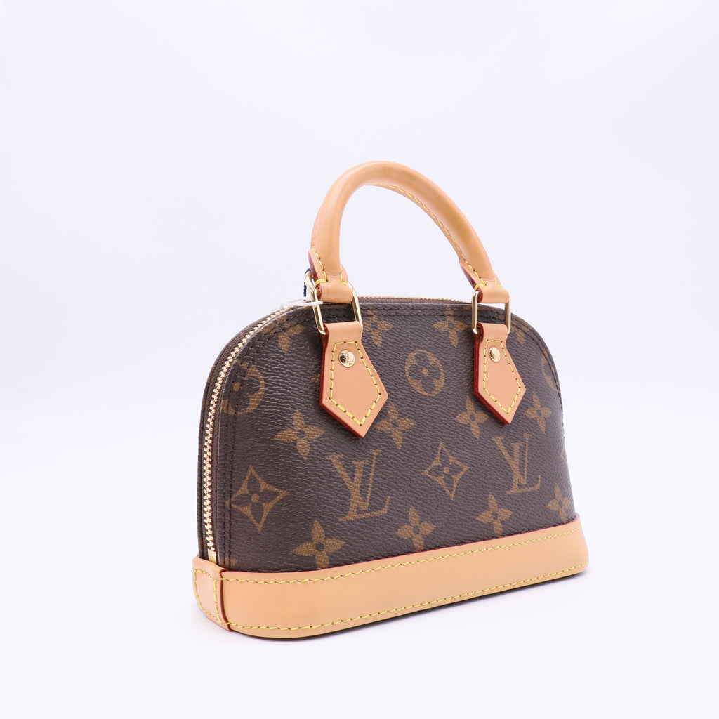 Alma Handbag Monogram Canvas Nano twins LDJ4663