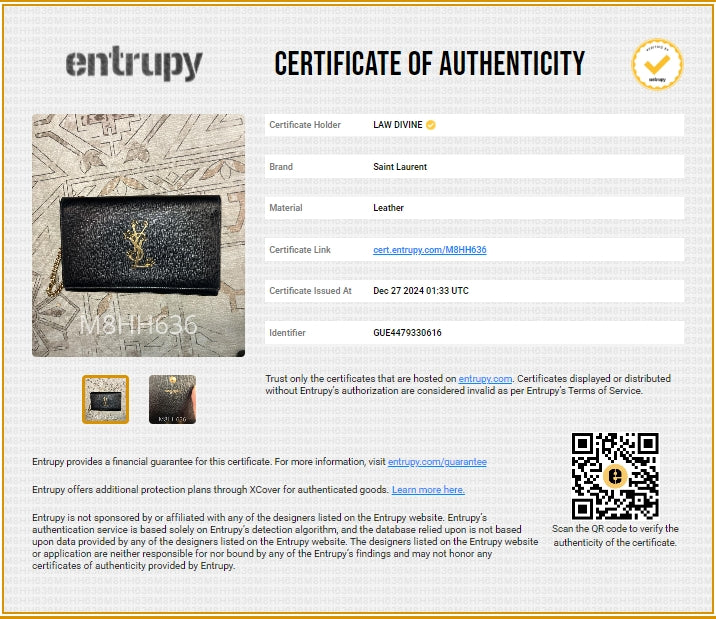 Classic Monogram Crossbody Bag Grainy Leather Medium