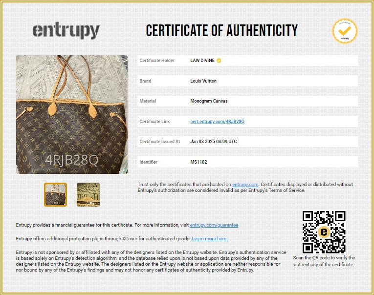 Neverfull Tote Monogram Canvas MM