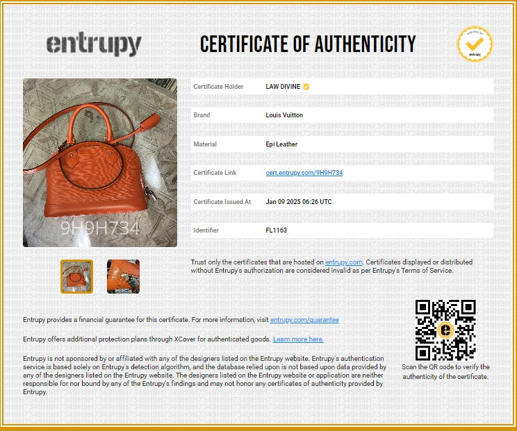 Alma Handbag Epi Leather BB