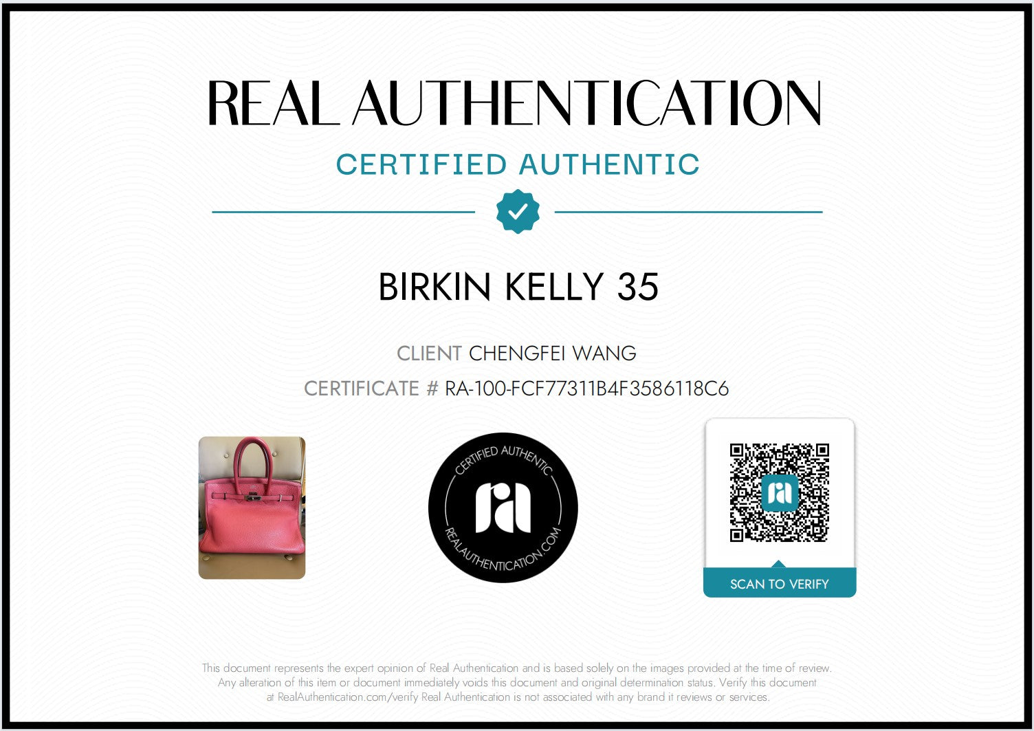 Birkin Handbag Rose Jaipur Togo with Palladium Hardware 35