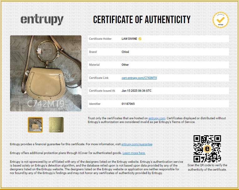 Nile Crossbody Bag Leather Patent Small