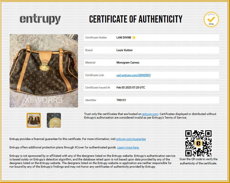 Stresa Handbag Monogram Canvas GM