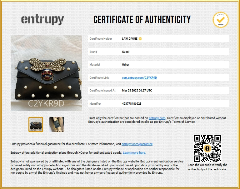 Broadway Pearly Bee Shoulder Bag Embellished Leather Mini