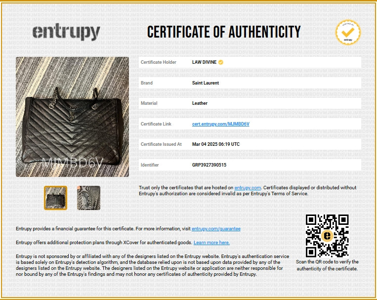 Black Chevron Quilted Leather Monogram Tote Bag