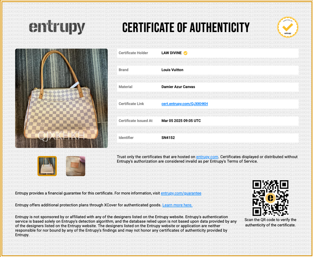 Figheri Handbag Damier PM