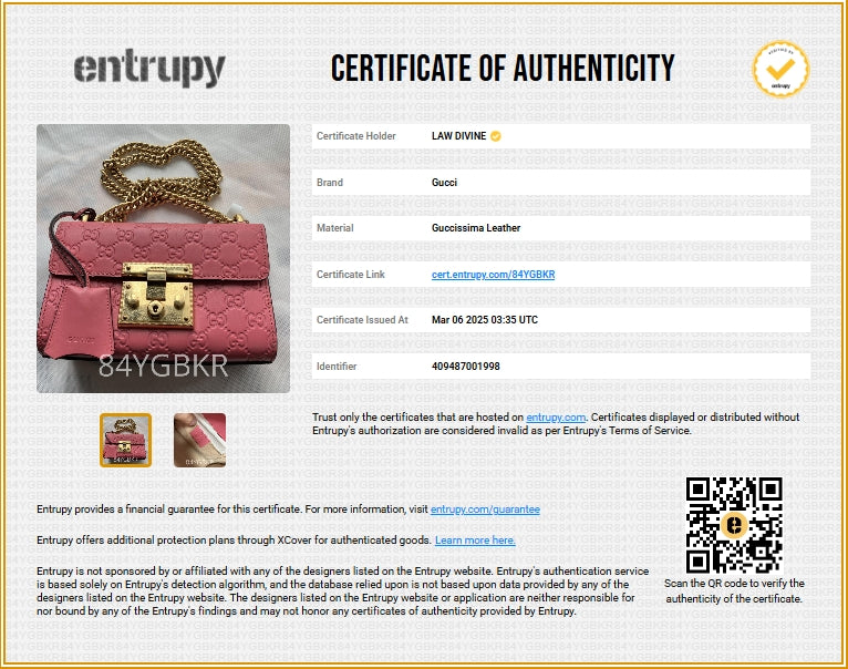 GG Signature Small Padlock Shoulder Bag Small