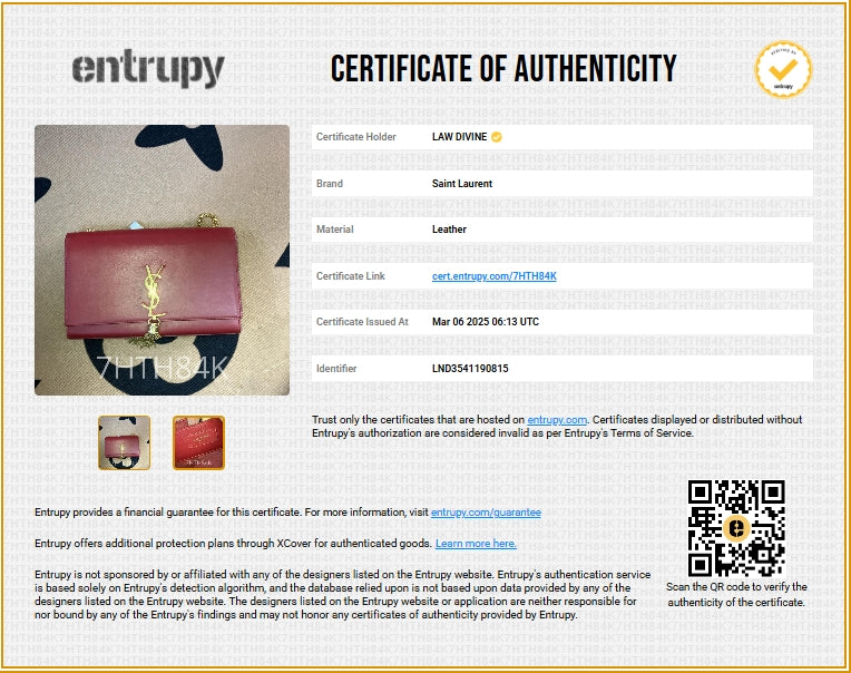 Classic Monogram Tassel Crossbody Bag Leather Small