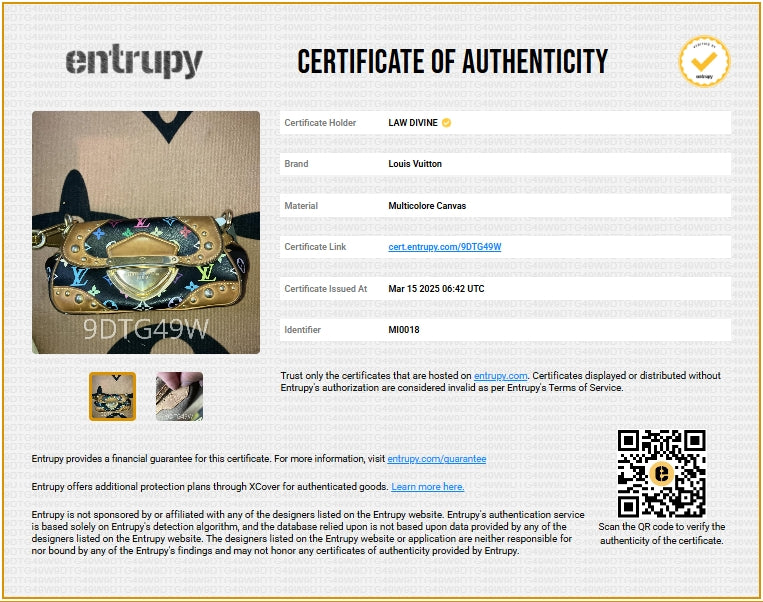 Louis Vuitton  Monogram Multicolor Marilyn Black