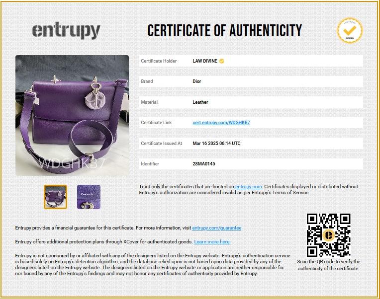 Be Dior Bag Pebbled Leather Small