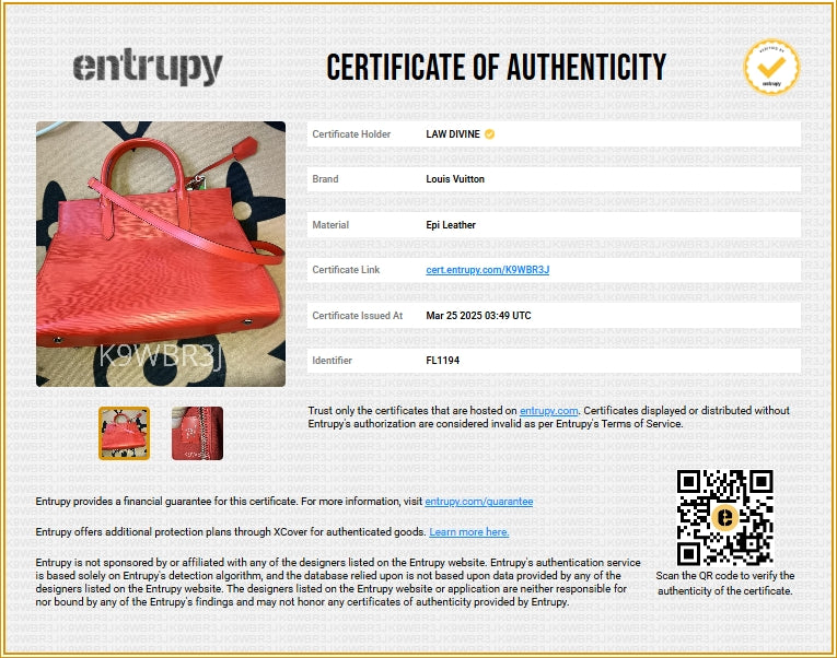 Louis Vuitton Marly Handbag Epi Leather MM