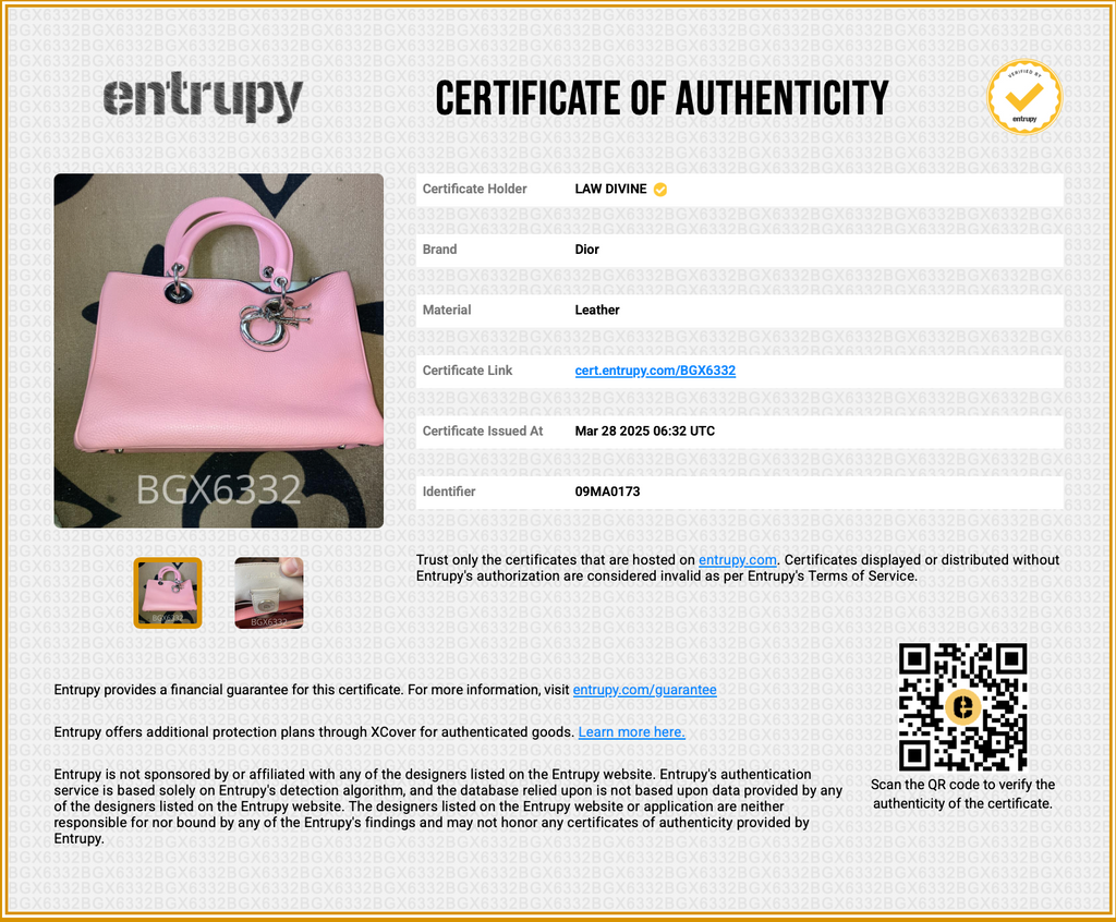 Bullcalf Medium Diorissimo Pink