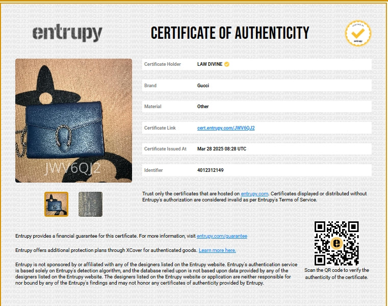 Dollar Calfskin Crystal Mini Dionysus Chain Wallet Blue Agata Black Diamond