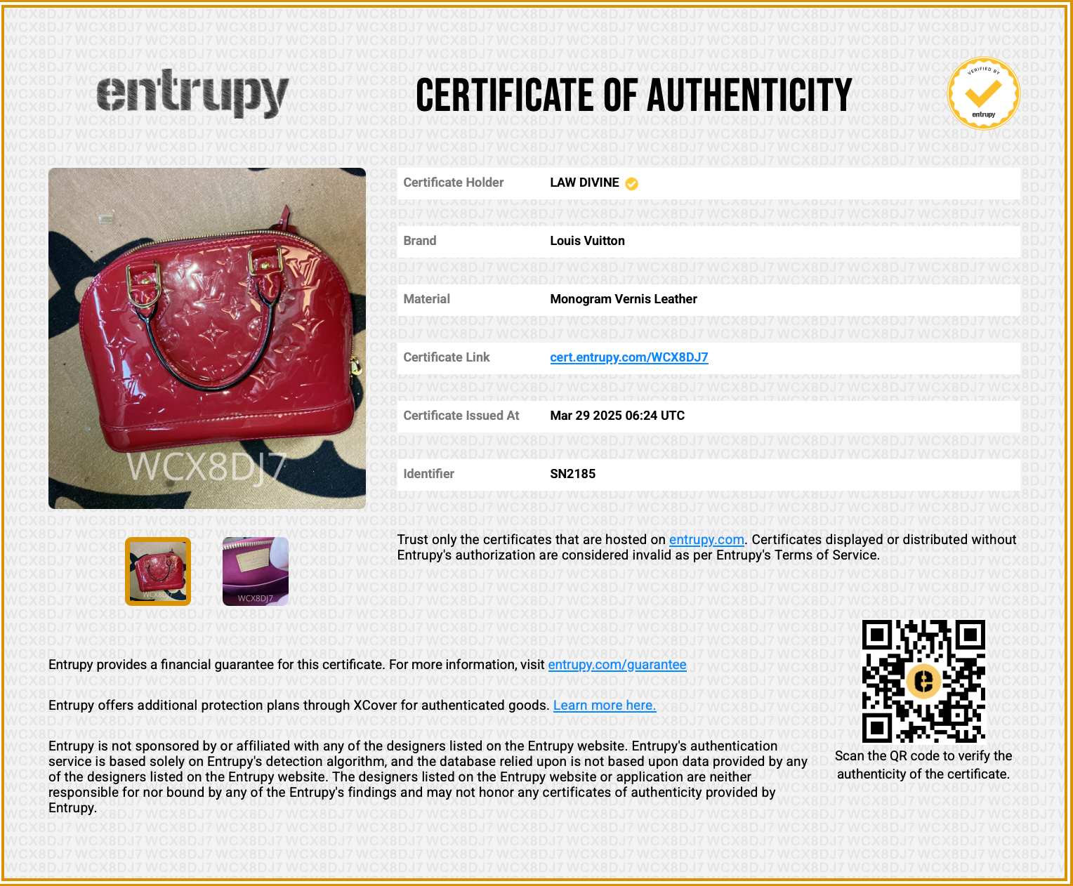 Alma BB patent leather handbag
