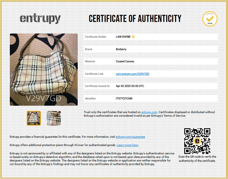 Canterbury Tote Haymarket Coated Canvas Small