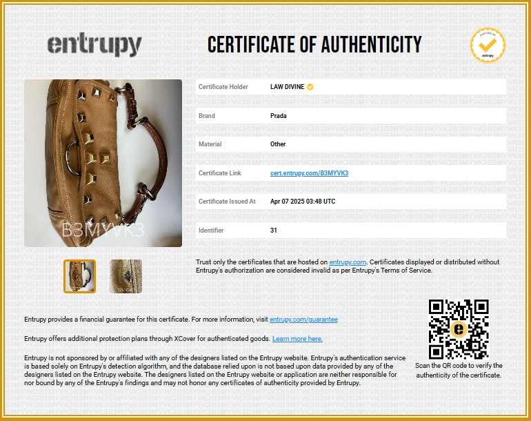 Calf Borchie Shoulder Bag