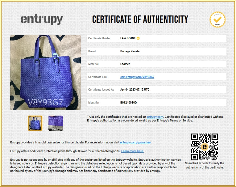 Intrecciato Tote Bag Vertical