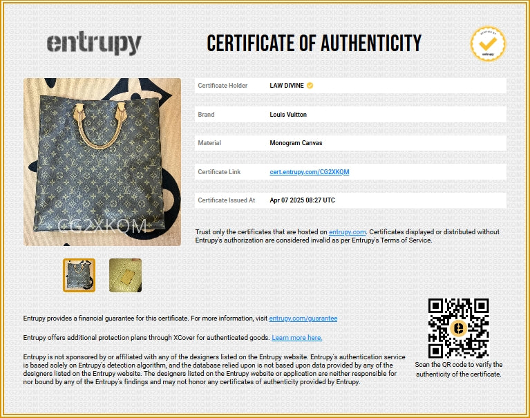 Vintage Sac Plat Bag Monogram Canvas
