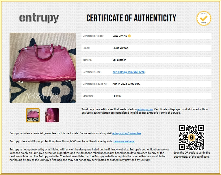 Brea Handbag Epi Leather MM