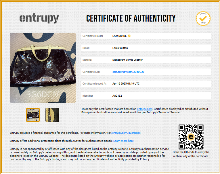 Brea Handbag Monogram Vernis MM